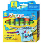 Fixy na textil vodě odolné 13x13cm