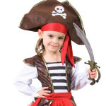 Kostium pirata dla dzieci (S) e-opakowanie