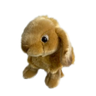 Plyšový králik hnedý 24 cm ECO-FRIENDLY