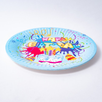 Aga4Kids Papírové talířky 23cm DS932-4 10 ks