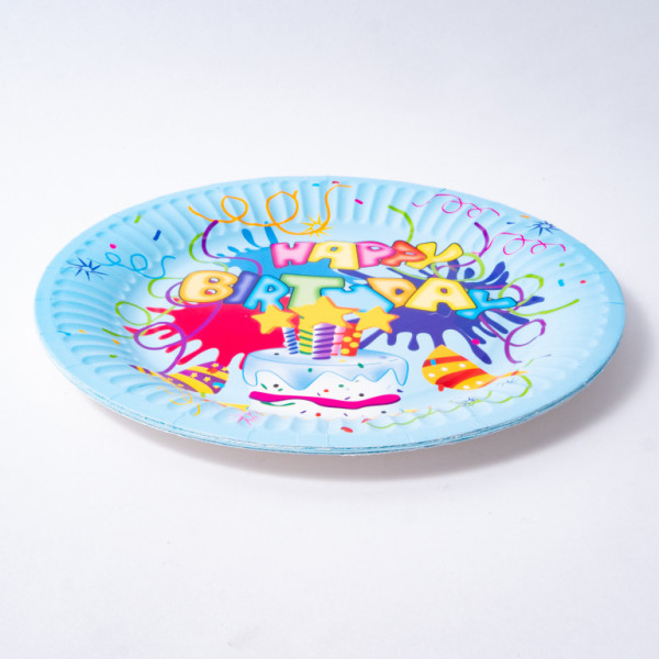 Aga4Kids Papírové talířky 23cm DS932-4 10 ks