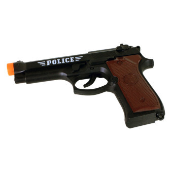 Policejní pistole a pouta se zvukem