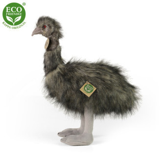 Pluszowy emu 38 cm EKOLOGICZNY
