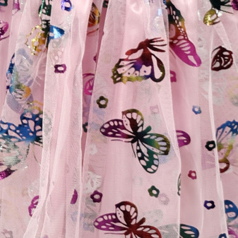 Dětský kostým TUTU sukně motýl s čelenkou a křídly