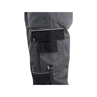 Spodnie CXS ORION TEODOR, zimowe, męskie, szaro-czarne
