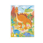 Puzzle z dinozaurami 48 części 60 x 44 cm