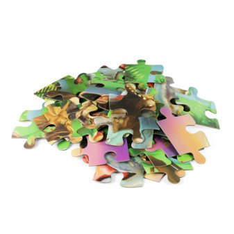 Puzzle z dinozaurami maxi - 54 elementy 87 x 58 cm