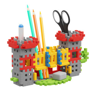 Marioinex MINI WAFFLE Organizéry na stůl dobrodružství 140 ks