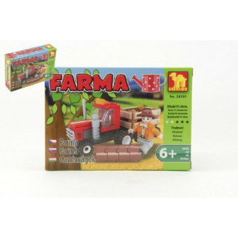 Stavebnice Dromader Farma 28301 18,5x13x4,5cm
