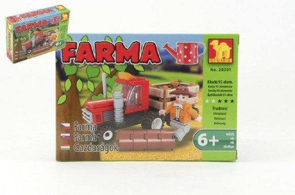 Stavebnice Dromader Farma 28301 18,5x13x4,5cm