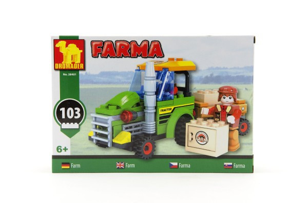 Stavebnice Dromader Farma 28401 22x15x4,5cm