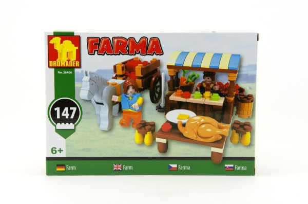 Stavebnice Dromader Farma 28406 22x15x4,5cm