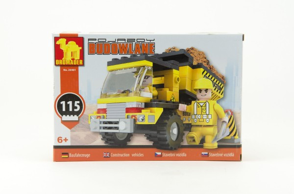 Stavebnice Dromader Auto Sklápěč 29401 22x15x4,5cm