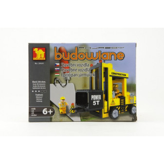 Stavebnice Dromader Auto Vysokozdvižný Vozík 29501 25,5x18,5x4,5cm