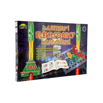 Tajniki elektroniki 180 eksperymentów na bateriach w pudełku 42x28,5x4cm od 6 lat