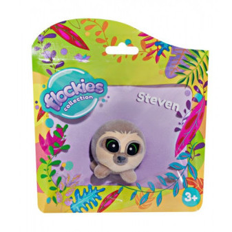Animal Flockies Sloth Steven 4cm czip w woreczku