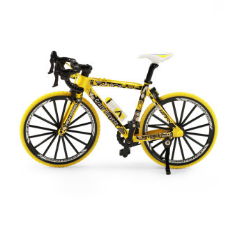 Żółty rower górski