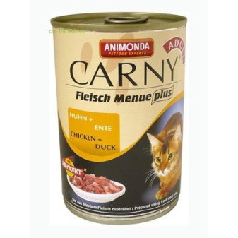 Animonda Carny konzerva pre mačky kura+kačica 400g