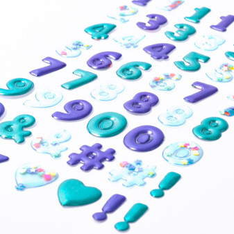 Aga4Kids Samolepící čísla DS8101MC