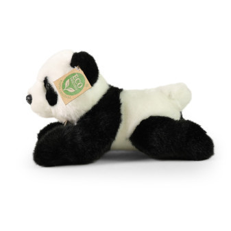Plyšová panda ležící 20 cm ECO-FRIENDLY