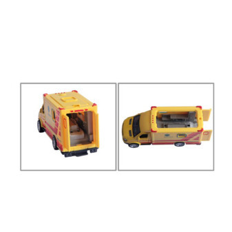 Auto ambulance kov/plast