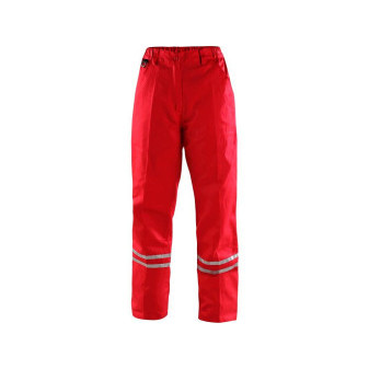 Kalhoty do pasu červeno-černé dámské  vel. 44
