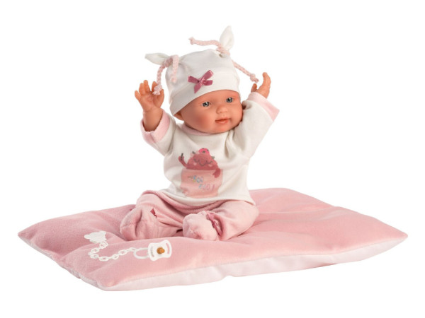 Llorens 26312 NEW BORN GIRL - realistyczna lalka baby - 26 cm