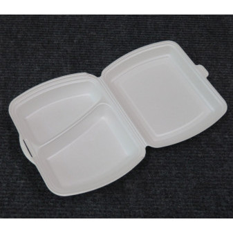 Menu Box dělený (2-dílný), polystyren, 241x207x69mm