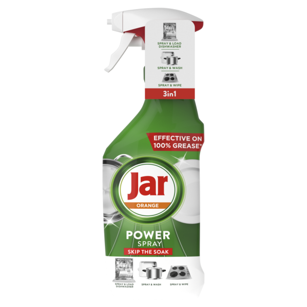 Jar Power Spray do myčky Orange 3v1  500ml
