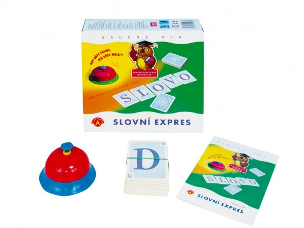 Gra planszowa Word Express w pudełku 19,5x18,5x5cm