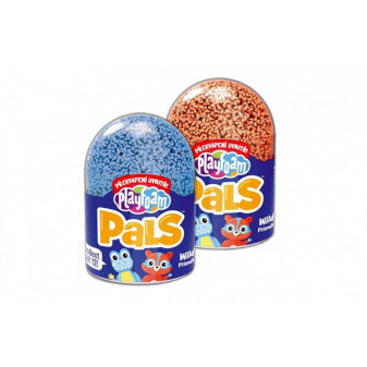 PlayFoam® PALS Modelína/Plastelína kuličková Kámoši 6 barev v pl. krabičce 9x6,5cm 6ks v boxu