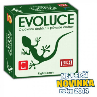 Ewolucja - O pochodzeniu gatunku gra planszowa w pudełku 19x19x5cm (Gra roku 2011)