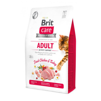 Brit Care Cat, bezzbożowe wsparcie aktywności dla dorosłych 2kg