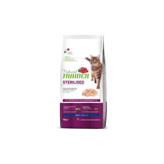 Trainer Natural Cat Sterilised drůbeží maso 10kg