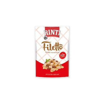Kapsička Rinti Filetto kuře a hovězí v želé 100g