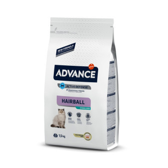 ADVANCE CAT Sterilized Hairball 1,5kg