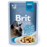 Brit Premium Kot Delikatny Filet W Sosie Z Kurczakiem 85 g