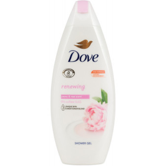 Dove sprchový gel Renewing - Pivoňka, 250ml