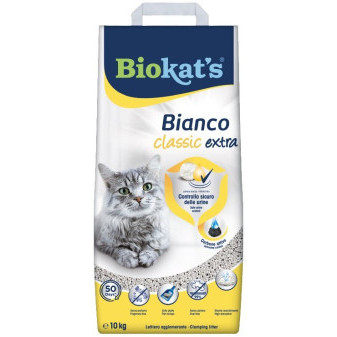 Podesť. BIOKATS BIANCO EXTRA CLASSIC 10kg