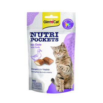 GimCat Nutri Pockets s kačicou 60 g