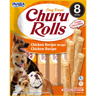 Churu dog Rolls - kura 96g