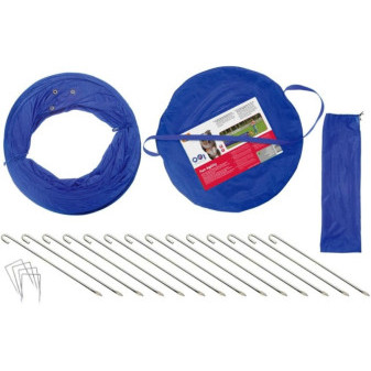 VÝPRODEJ Karlie agility tunel modrý s taškou 525x60cm