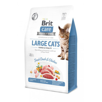 Brit Care Cat bezzbożowa karma dla dużych kotów 0,4kg