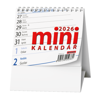 Stolní kalendář - MINI kalendář