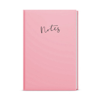 Notes linkovaný - A5 - Lamino Pastel - růžová