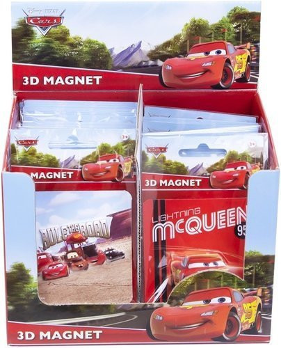 Magnesy 3D Disney Cars 9x13 cm