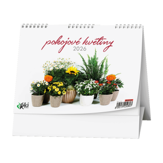 Stolní kalendář - Pokojové květiny