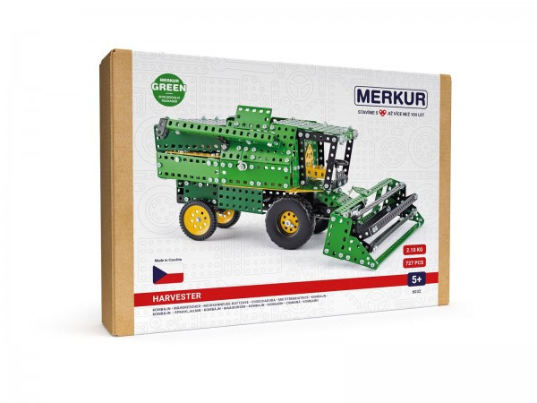 Stavebnice MERKUR Kombajn 33x23x5,5cm