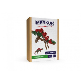 Stavebnica MERKUR Stegosaurus 172ks v krabici 13x18x5cm