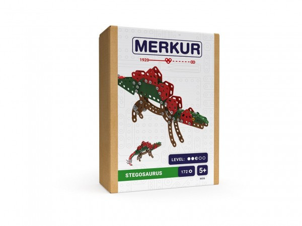 Stavebnice MERKUR Stegosaurus 13x18x5cm